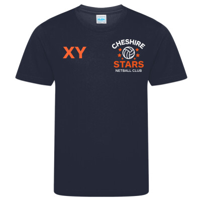 Cheshire Stars NC Kids T-shirt (Navy) - Junior Thumbnail